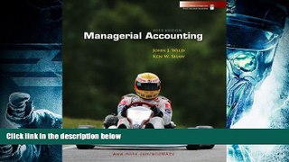 Best Price Managerial Accounting 2010 Edition John Wild For Kindle
