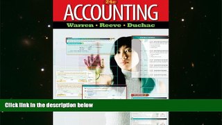 Best Price Bundle: Accounting, 24th + CengageNOW Printed Access Card Carl S. Warren For Kindle