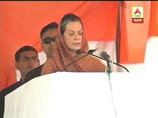 Sonia Gandhi attacks BJP