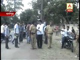 Police lathicharged to disperse  outsiders at a booth in Burnpur