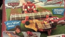 Disney Cars Lightning McQueen Toy Tractor Tipping Track Set by Mattel