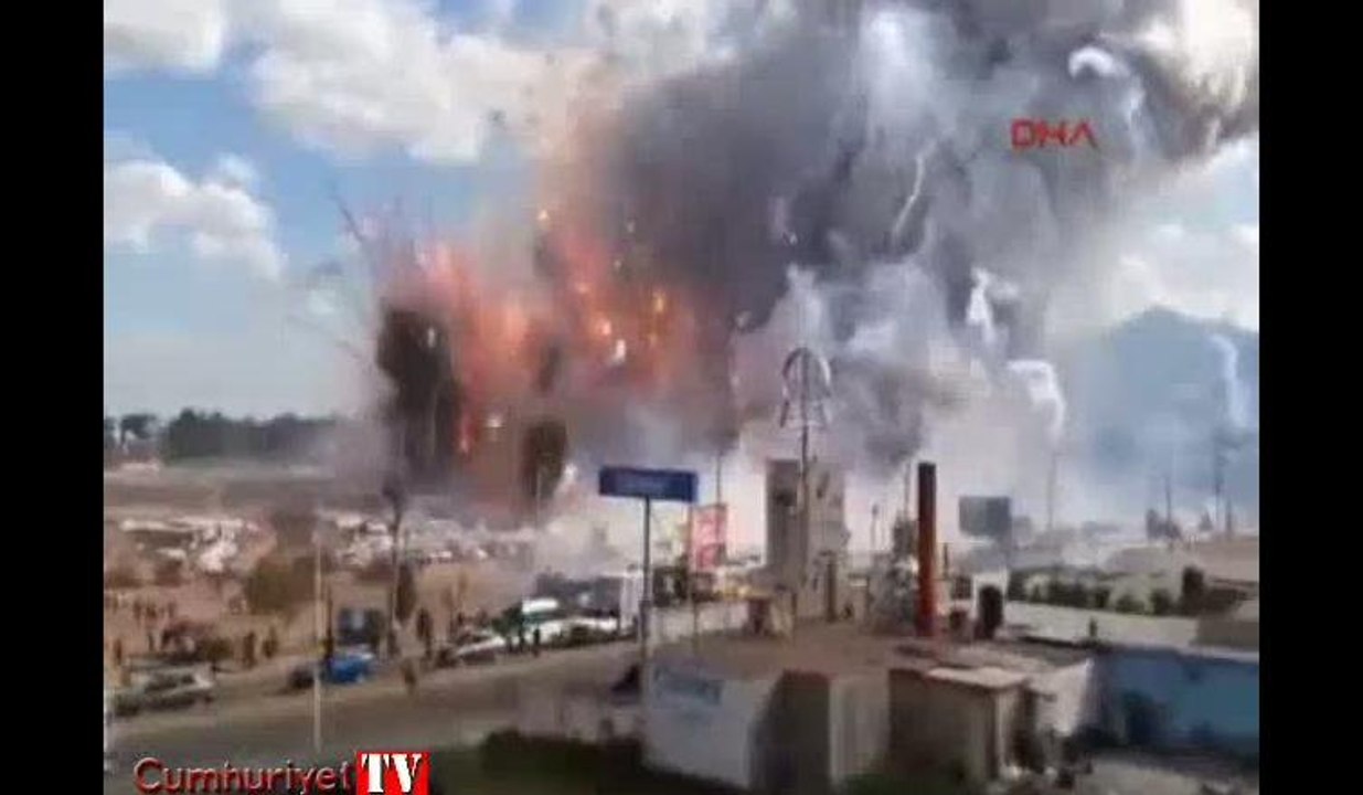 Havai fişek faciası 27 ölü, 60 yaralı