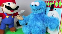 Cookie Monster and Mario Gift Exchange Pizza Cutter and Cookie Cutters Sesame Street Toys LKsEtVxrjk