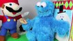 Cookie Monster and Mario Gift Exchange Pizza Cutter and Cookie Cutters Sesame Street Toys LKsEtVxrjk