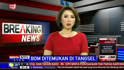 Bom di Tangsel dan Bom Panci Bekasi Masih Terkait