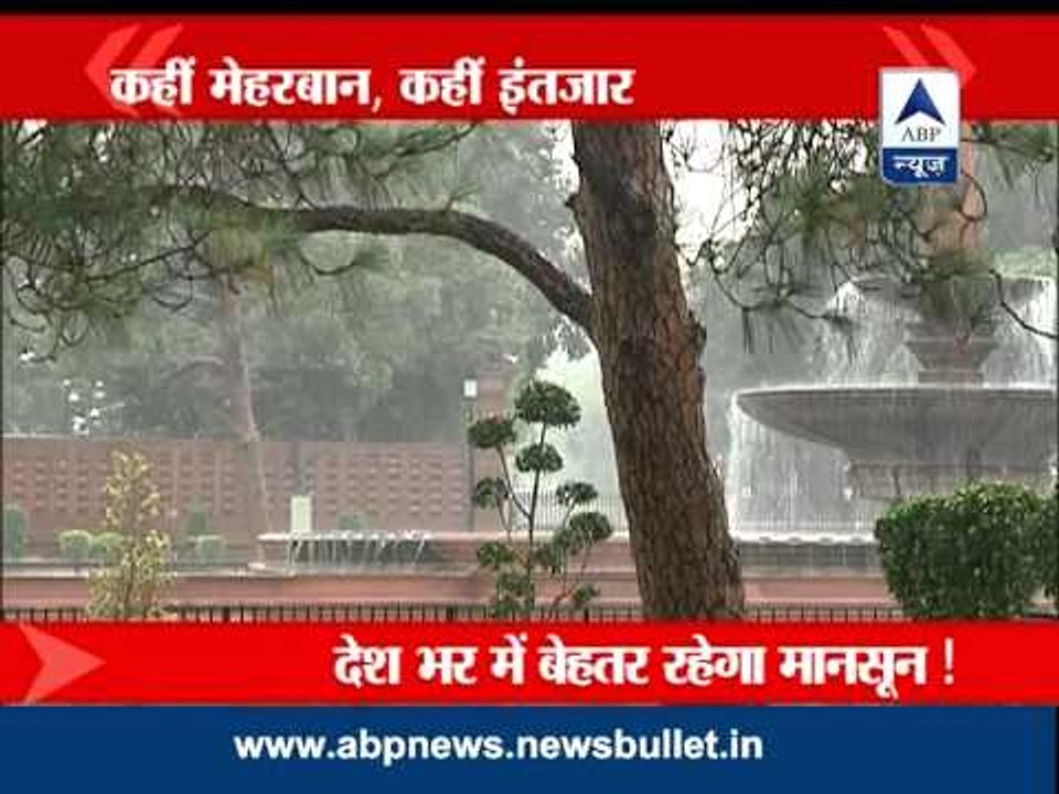 Scattered rains in Delhi, mercury plunges