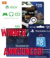 Giveaway Winner ANNOUNCED - $20 Xbox, Playstation Store OR Steam Gift Card - DID YOU WIN?