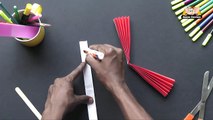 How to make a Chinese Fan - Arts & Crafts