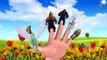 Finger Family || WILD ANIMALS WITH FANTASY WINGS Version || Children Animated 3D Rhymes