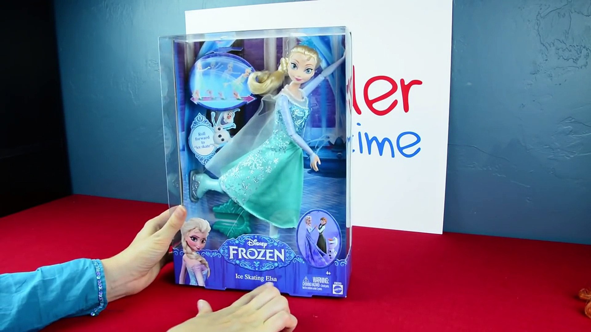skating elsa doll