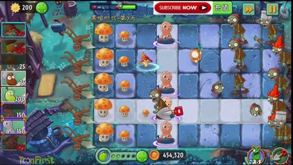 Plants Vs Zombies 2: Magic Fire Mushroom - China Version Dark Ages Night 7