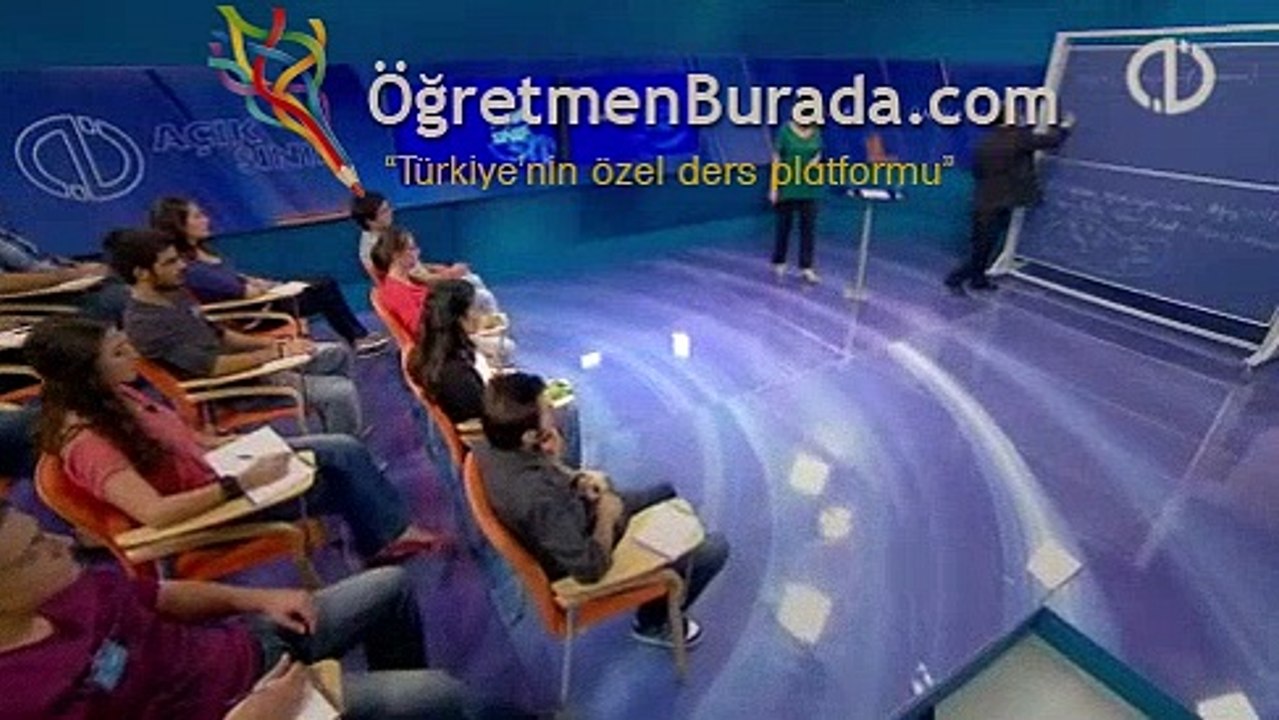 Aöf Matematik Dersi 1 Ünite 1 Bölüm Videosu | www.ogretmenburada.com