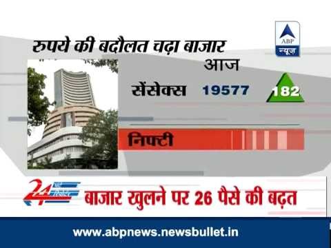 Sensex jumps 182 pts to 1-mth high; reform hopes, monsoon help