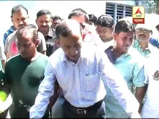 While spreading bleachin powder, Gautam Deb has been gheraoed by Siliguri people