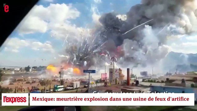 Mexique: meurtrière explosion dans une usine de feux d'artifice