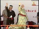 PM Narendra Modi at Leh of Jammu and Kashmir