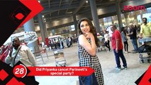 Priyanka Cancels Parineeti's Party Plans, Priyanaka Back To India For Some Time