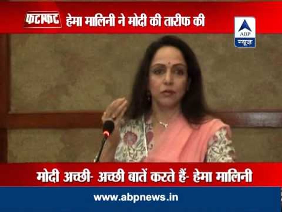 Hema Malini hails Modi