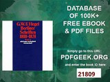 Werke in 20 Bänden mit Registerband 11 Berliner Schriften 1818-1831 (suhrkamp taschenbuch wissenschaft)