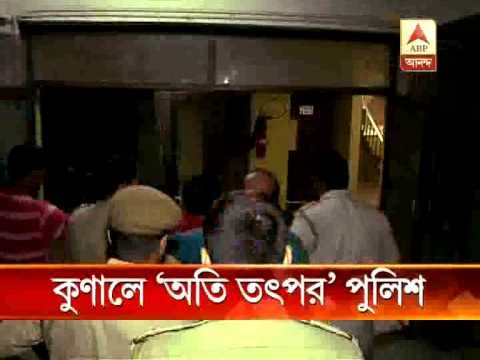 Kunal Ghosh virtually heckled while being taken to cbi office.