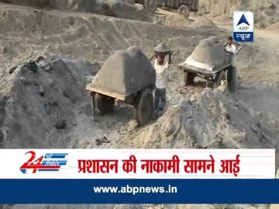 Illegal mining in UP's Amroha
