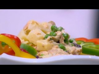 سلطة البطاطس بالتونة | الشيف شربيني