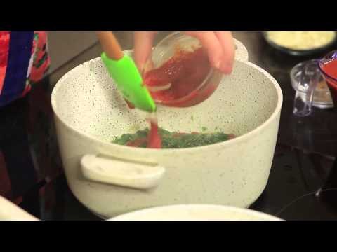 مكرونة بالسبانخ واللحمة المفرومة - حلو البسكوت بالجبنة | أتفضلوا عندنا حلقة كاملة