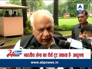 Farooq Abdullah on the Pakistan attack