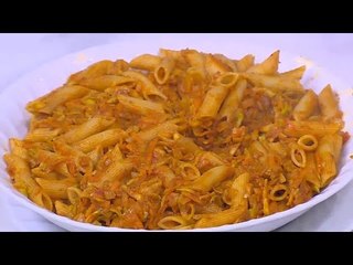 مكرونة بالكوسة  | نجلاء الشرشابي