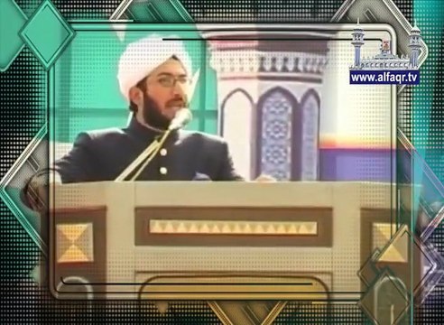 His Excellency Sahibzada Sultan Ahmad ALI Sb explaining about ethnicity of Real Muslim.