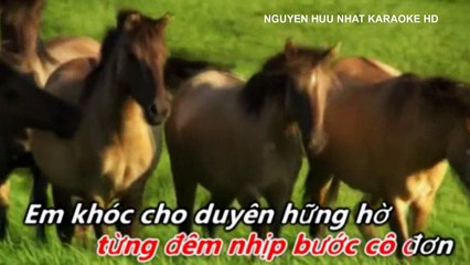 Karaoke Tình Bơ Vơ song ca với Thanh Tuyền