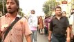Left student organisation's rally against police atrocities in Jadavpur