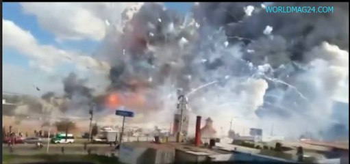 Mexico fireworks market blasts 39 People dead and 60 above injuries