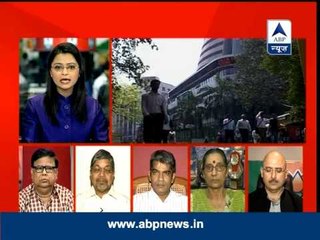ABP News debate: Who is responsible for downfall of rupee?