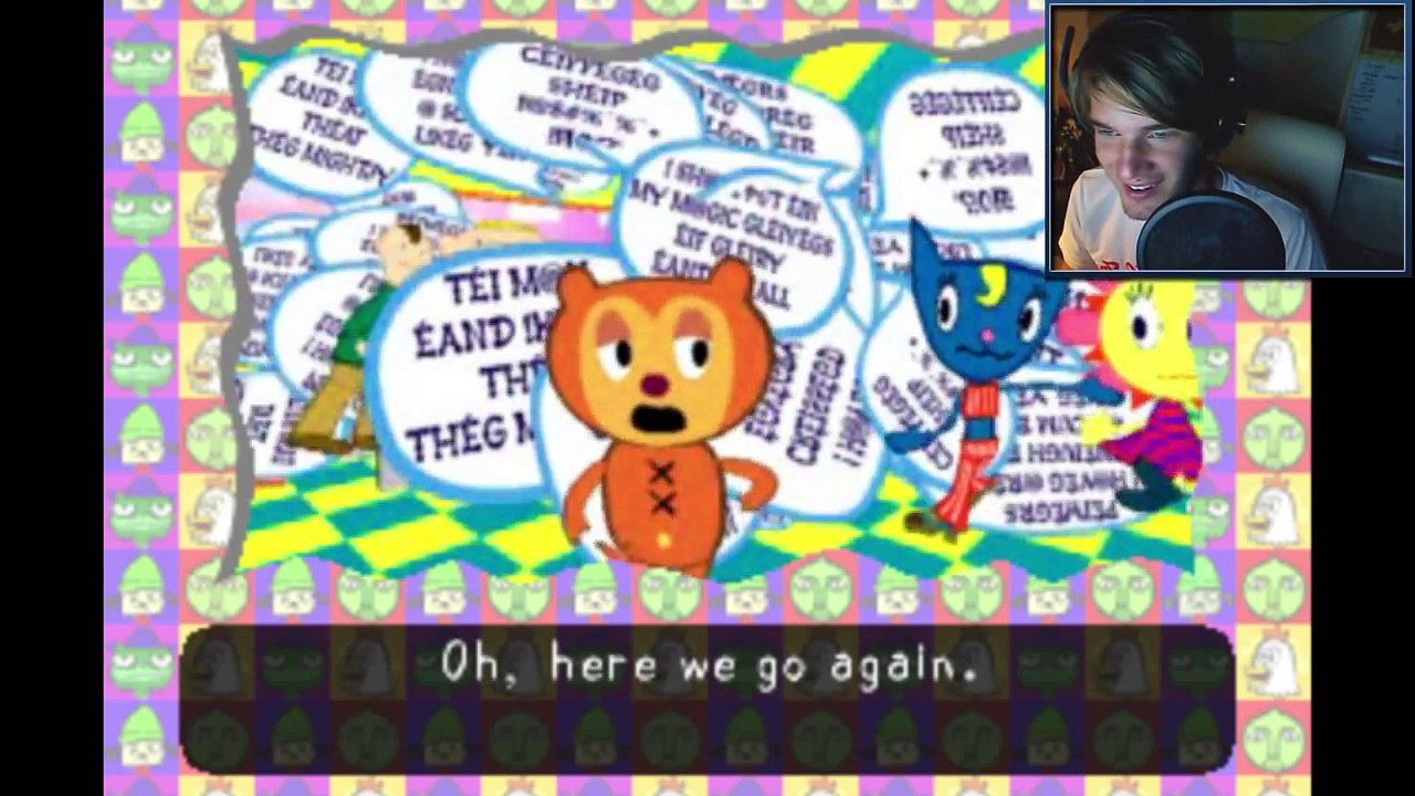 PEWDIEPIE THE RAPPER - Let s Play  Parappa The Rapper - Part 1