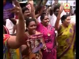 Jayalalitha supporters celebrating their leader's getting bail from sc.