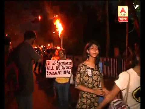 Mashal Michil of JU student demanding VC's resignation