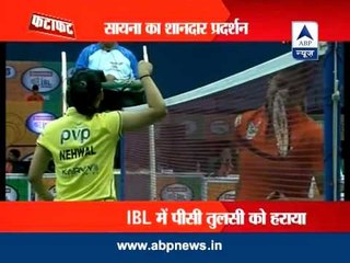 Saina Nehwal guides Hyderabad to a 3-2 win over Mumbai Masters