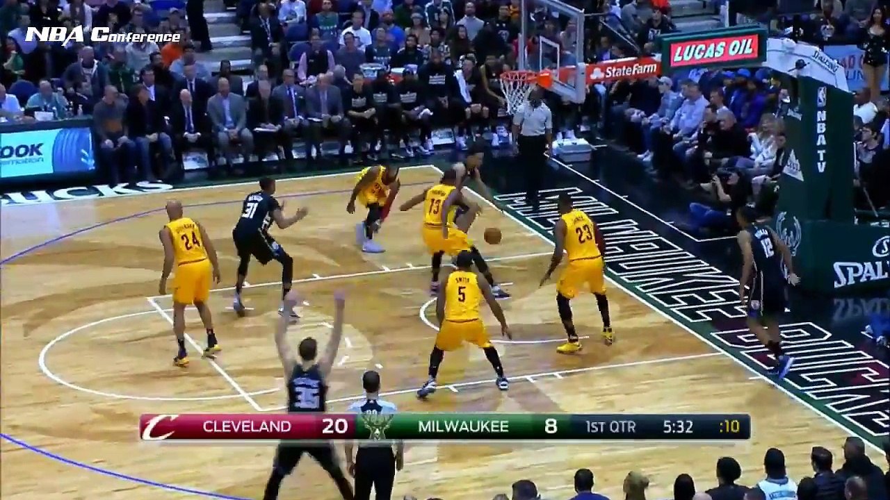 Cleveland Cavaliers vs Milwaukee Bucks - Full Game Highlights  Dec 20, 2016  2016-17 NBA Season