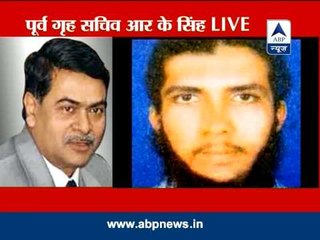 Ex-secretery Home ministry R.K. Singh on the arrest of Bhatkal