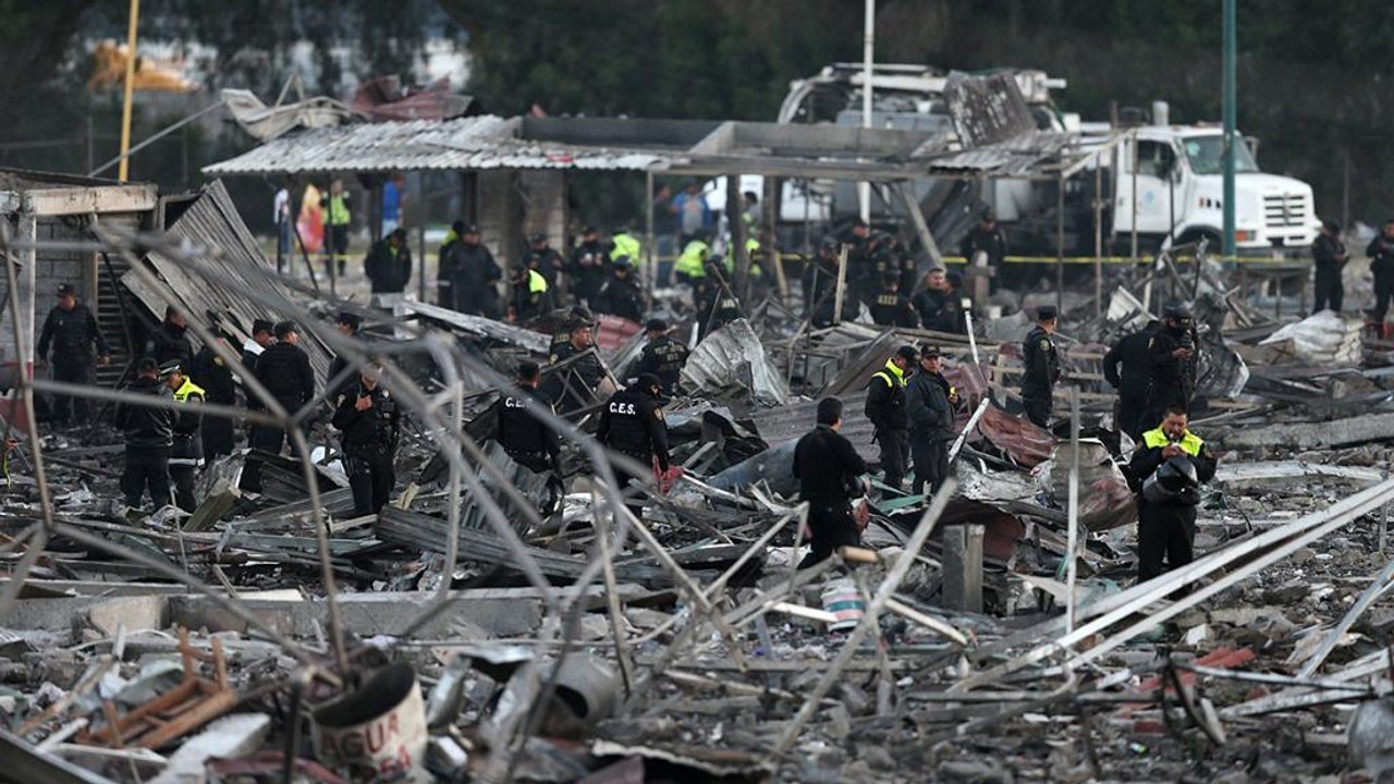 Mexiko: Dutzende Tote bei Flammeninferno auf Pyrotechnik-Markt