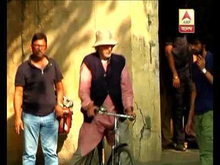 Amitabh Bachchan for Pikoo's shooting, today arrived in Kolkata
