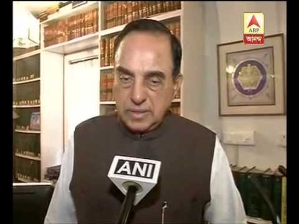 Subhramanium Swamy on Kunal ghosh's suicidal attempt