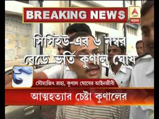 Soumojit Raha, Kunal Ghosh's lawyear on his client's suicidal attempt