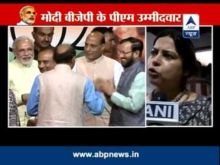 A wonderful decision: Meenakshi Lekhi on Modi's PM candidature