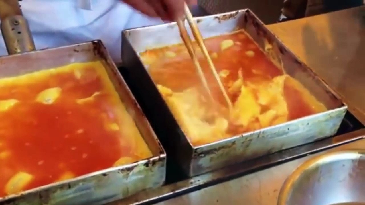 Cách mà người nhật chiên trứng rất độc