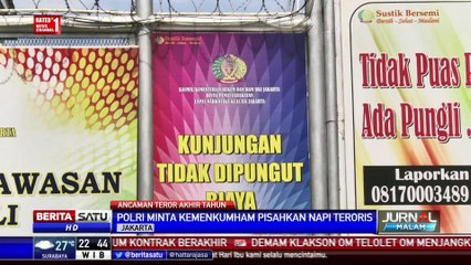 Terkait Terorisme, Polri Minta Seluruh Lapas Ditata Ulang