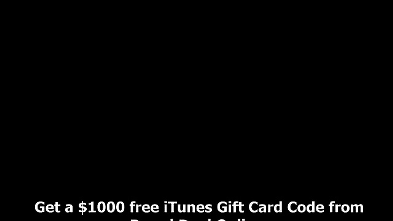 Finally Possible To Get Free iTunes Gift Card Codes 2017
