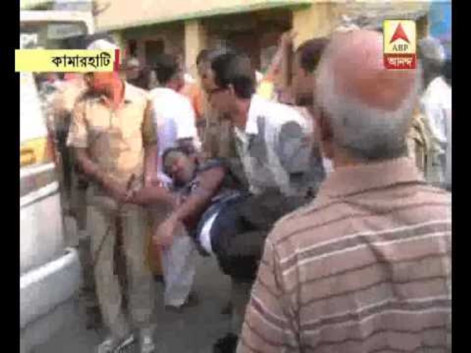 agent attacked at kamarhati (North 24 PGS)