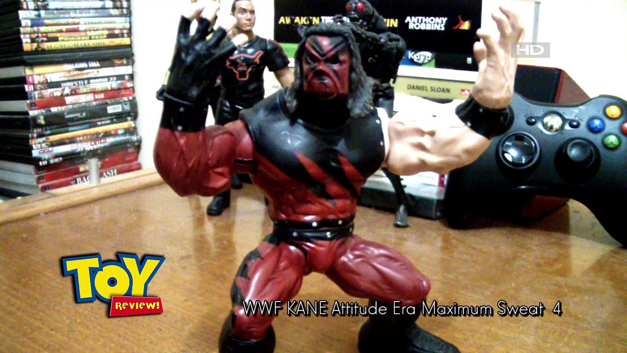 WWE KANE Attitude Era MAXIMUM SWEET 4 Toy Review